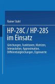 HP-28C / HP-28S im Einsatz HP-28C / HP-28S im Einsatz