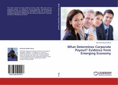 What Determines Corporate Payout? Evidence from Emerging Economy