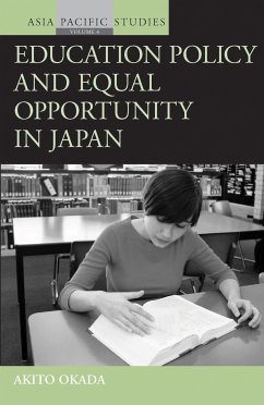 Education Policy and Equal Opportunity in Japan (eBook, PDF) - Okada, Akito