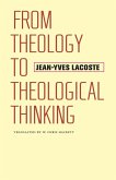 From Theology to Theological Thinking (eBook, ePUB)