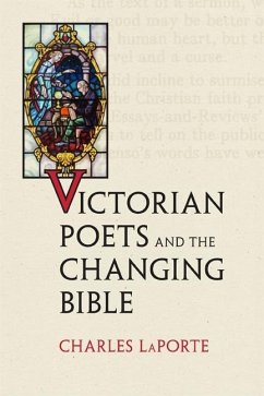 Cover Victorian Poets and the Changing Bible (eBook, ePUB)
