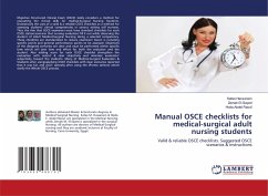 Manual OSCE checklists for medical-surgical adult nursing students