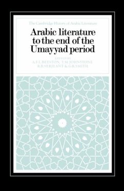 Arabic Literature to the End of the Umayyad Period (eBook, PDF)