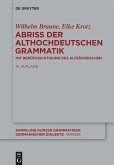 Abriss der althochdeutschen Grammatik