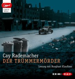 Der Trümmermörder / Oberinspektor Stave Bd.1 (1 MP3-CDs) - Rademacher, Cay