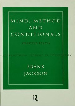Mind, Method and Conditionals (eBook, ePUB) - Jackson, Frank