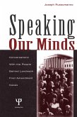 Speaking Our Minds (eBook, ePUB)