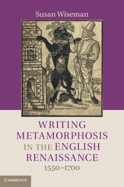 Cover Writing Metamorphosis in the English Renaissance (eBook, PDF)