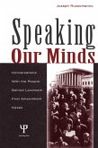 Speaking Our Minds (eBook, PDF)