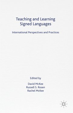 Teaching and Learning Signed Languages (eBook, PDF)