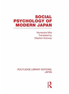 Cover Social Psychology of Modern Japan (eBook, ePUB)