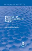 Dionysius I of Syracuse and Greek Tyranny (Routledge Revivals) (eBook, ePUB)