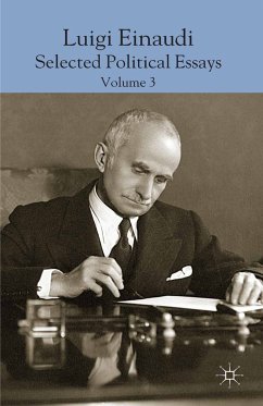 Luigi Einaudi: Selected Political Essays (eBook, PDF)