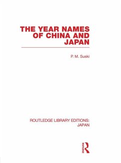 The Year Names of China and Japan (eBook, PDF) - Suski, P.