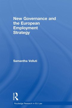 Cover New Governance and the European Employment Strategy (eBook, PDF)
