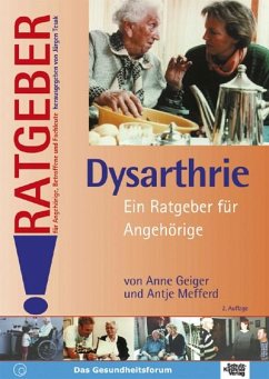 Dysarthrie (eBook, ePUB) - Geiger, Anne; Mefferd, Antje