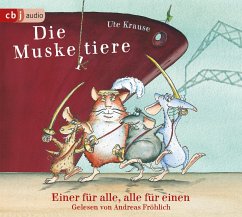 Einer für alle - alle für einen / Die Muskeltiere Bd.1 (3 Audio-CDs) - Krause, Ute