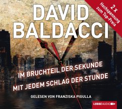 Im Bruchteil der Sekunde & Mit jedem Schlag der Stunde / Maxwell & King Bd.1+2 (Audio-CD) - Baldacci, David