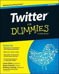 Twitter for Dummies - Fitton, Laura; Hussain, Anum; Leaning, Brittany