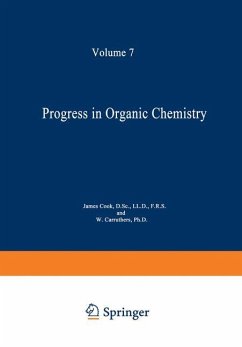 Progress in Organic Chemistry - Cook, James Wilfred