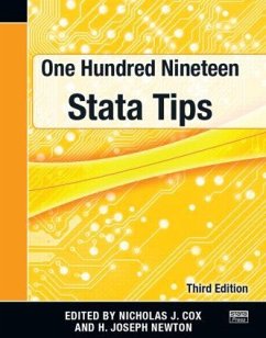 One Hundred Nineteen Stata Tips, Third Edition - Cox, Nicholas J; Joseph Newton, H.