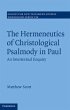 The Hermeneutics of Christological... - Bild 1