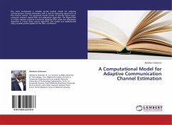 A Computational Model for Adaptive Communication Channel Estimation - Solomon, Akinboro