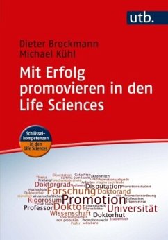 Cover Mit Erfolg promovieren in den Life Sciences