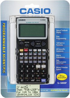 Casio FX 5800 Taschenrechner P