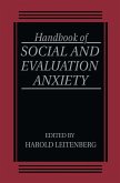 Handbook of Social and Evaluation Anxiety