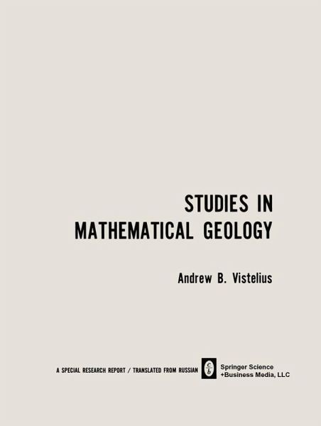 Studies in Mathematical Geology Studies in Mathematical Geology