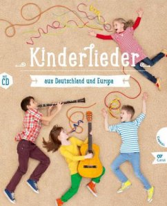 Cover Kinderlieder aus Deutschland und Europa, m. Audio-CD