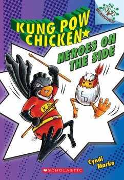Cover Heroes on the Side: A Branches Book (Kung POW Chicken #4)