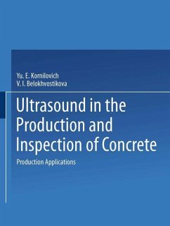 Ultrasound in the Production and Inspection of Concrete - Kornilovich, Yu. E.