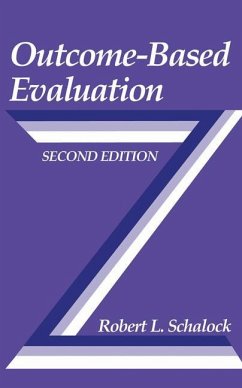 Outcome-Based Evaluation - Schalock, Robert L.