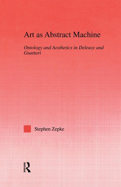 Art as Abstract Machine - Zepke, Stephen