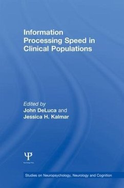 Information Processing Speed in Clinical Populations