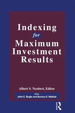 Indexing for Maximum Investment Results (eBook, PDF) - Neuberg, Albert S.