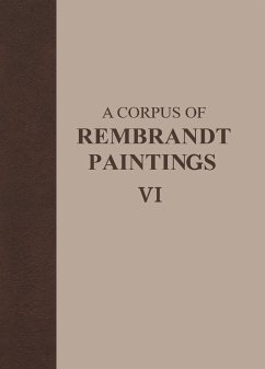 A Corpus of Rembrandt Paintings VI - van de Wetering, Ernst