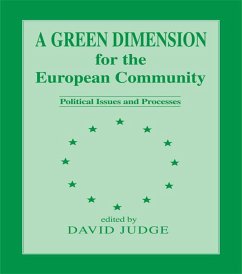 Cover A Green Dimension for the European Community (eBook, PDF)