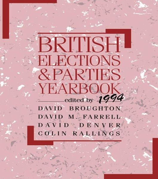British Elections and Parties Yearbook 1994 (eBook, PDF)