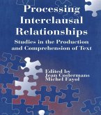 Processing interclausal Relationships (eBook, ePUB)