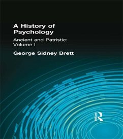 A History of Psychology (eBook, ePUB) - Brett, George Sydney