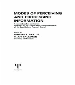 Modes of Perceiving and Processing Information (eBook, PDF)