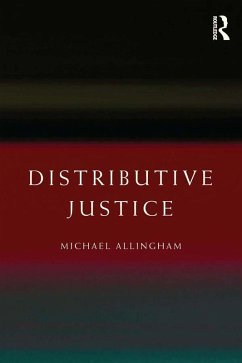 Distributive Justice (eBook, ePUB) - Allingham, Michael