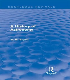 Cover A History of Astronomy (Routledge Revivals) (eBook, PDF)