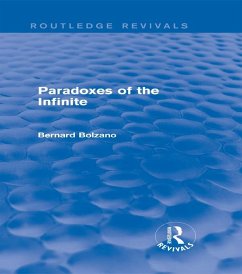 Cover Paradoxes of the Infinite (Routledge Revivals) (eBook, PDF)