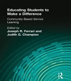 Educating Students to Make a Difference (eBook, PDF)