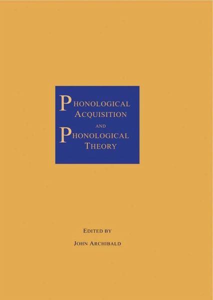 Phonological Acquisition and Phonological Theory (eBook, ePUB) Phonological Acquisition and Phonological Theory (eBook, ePUB)