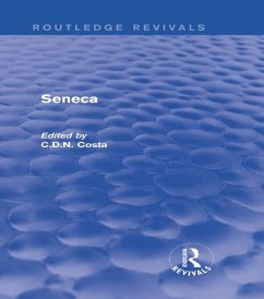 Seneca (Routledge Revivals) (eBook, ePUB) - C. D. N., Costa